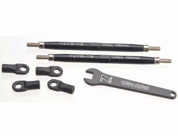 Traxxas 5141A Turnbuckle Styrstag 112mm Komplett Alu Svart (2) E/T-Maxx