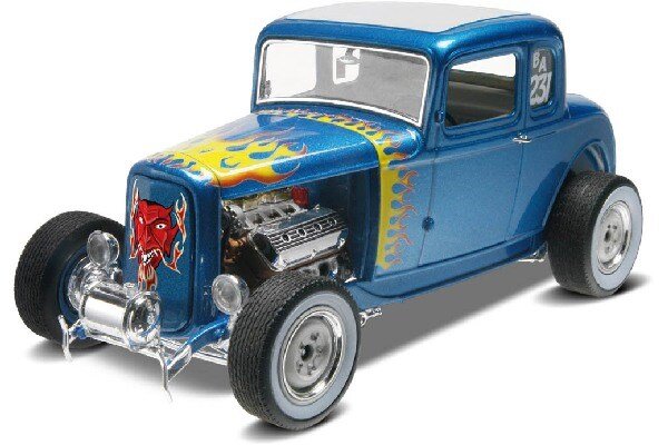 Revell 14228 1932 Ford 5 Window Coupe 2n1