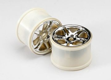 Traxxas 5172R Fälg Split-Spoke Krom (17mm) 3.8" (2)*