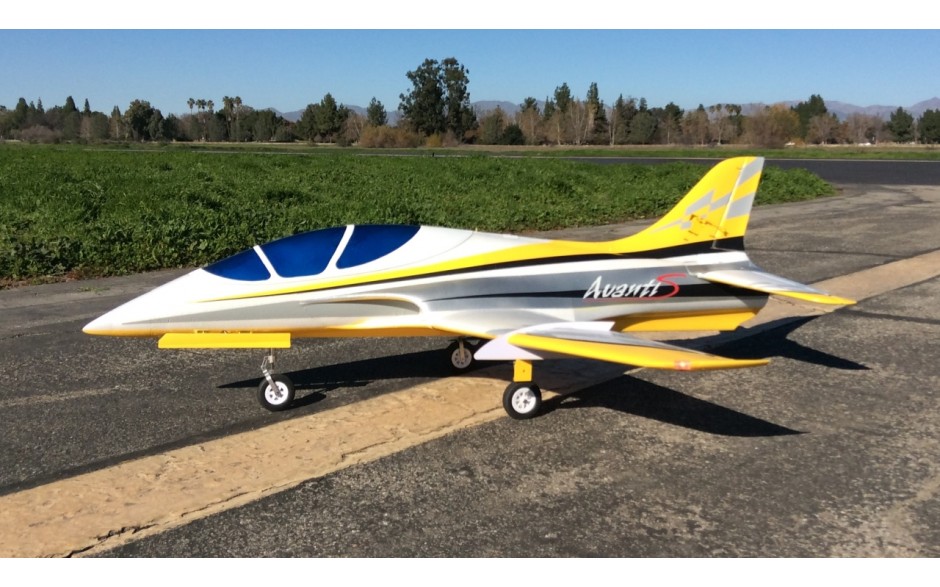 Sebart Avanti EDF 80mm Yellow - 2