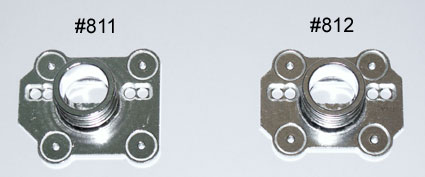 Manifolder för dämpare #996 och #998.