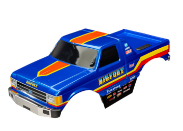 Traxxas 9020-BLUE Kaross BigFoot No. 8 Blå