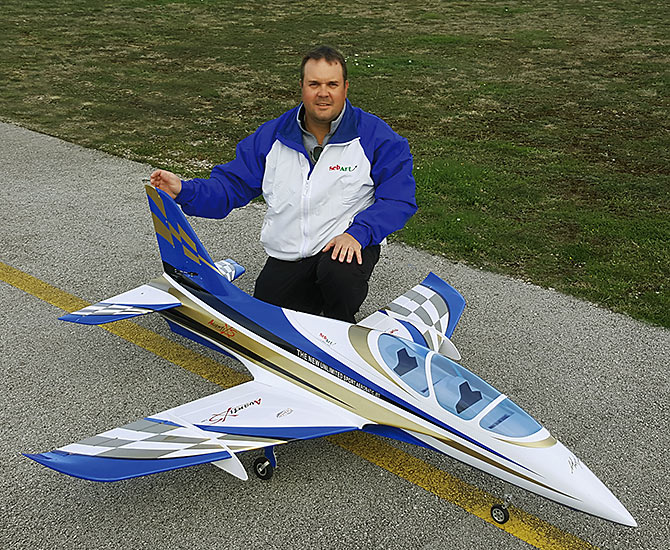 Sebart Avanti XS 1.8m Blue with electrical gear - 3