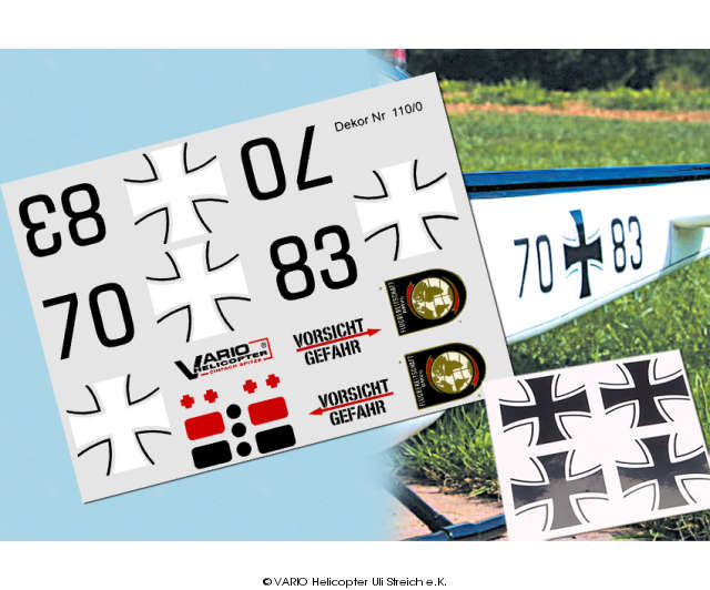 110/0 ´Scale decor Bell UH-1D ´´VIP´´´