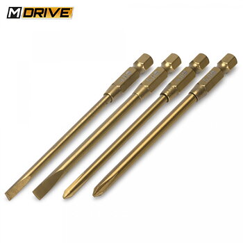 M-Drive 10300 Power Tool Bits Set Stjärnskruv & Spärskruv 4 & 5mm