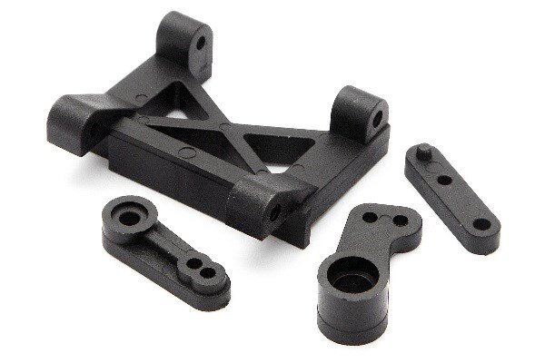 HPI HP85097 Center Post/Servo Horn/Steering Crank Set