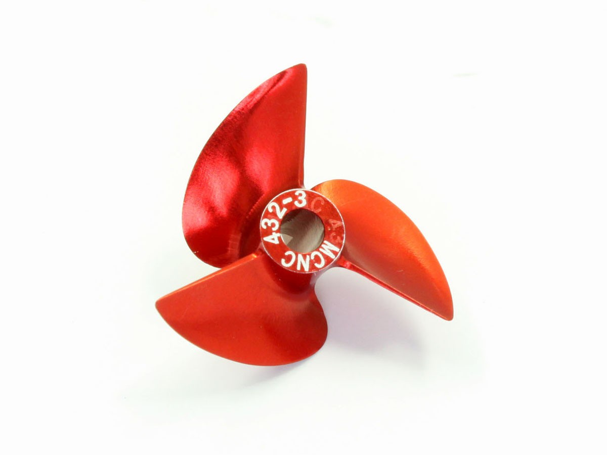Kyosho BPMC432-3B Metal Boat Propeller D32xP1.4 three Blades (D4.0) Kyosho