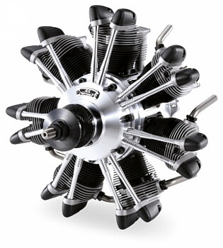 O.S.Engine FR7-420 (Sirius 7) 69.65cc 4-Takts 7-cyl Stjärnmotor