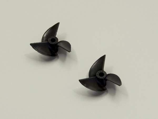 Kyosho BPP436-3 Boat Propellers D36xP1.4 three Blades Nylon (2) Kyosho