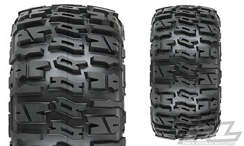 Pro-Line PL10175-10 Trencher LP 3.8" pä Fälg med Utbytbar Hex (2)