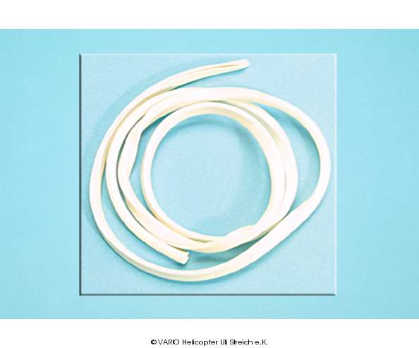 400/15 Edging strip, 600mm, white