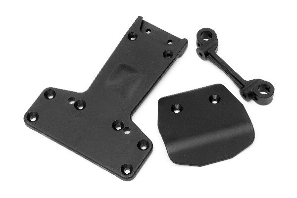 HPI HP85210 Skid Plate/Rear Chassis Set