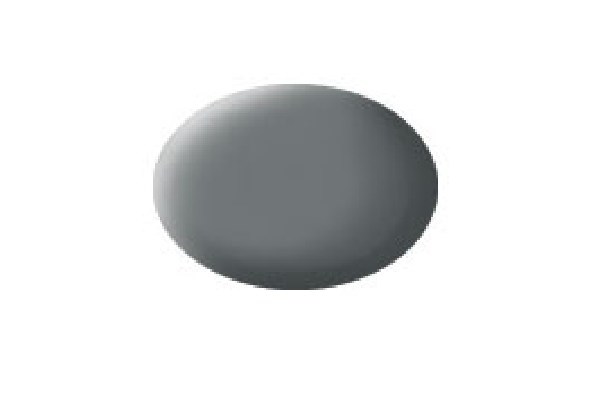 Revell 36147 Matt Mouse Grey (RAL 7005)Aqua Color Acrylic18ml