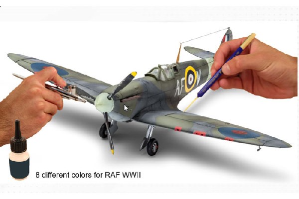 Revell 36201 Model Color, RAF WWII 8x17ml