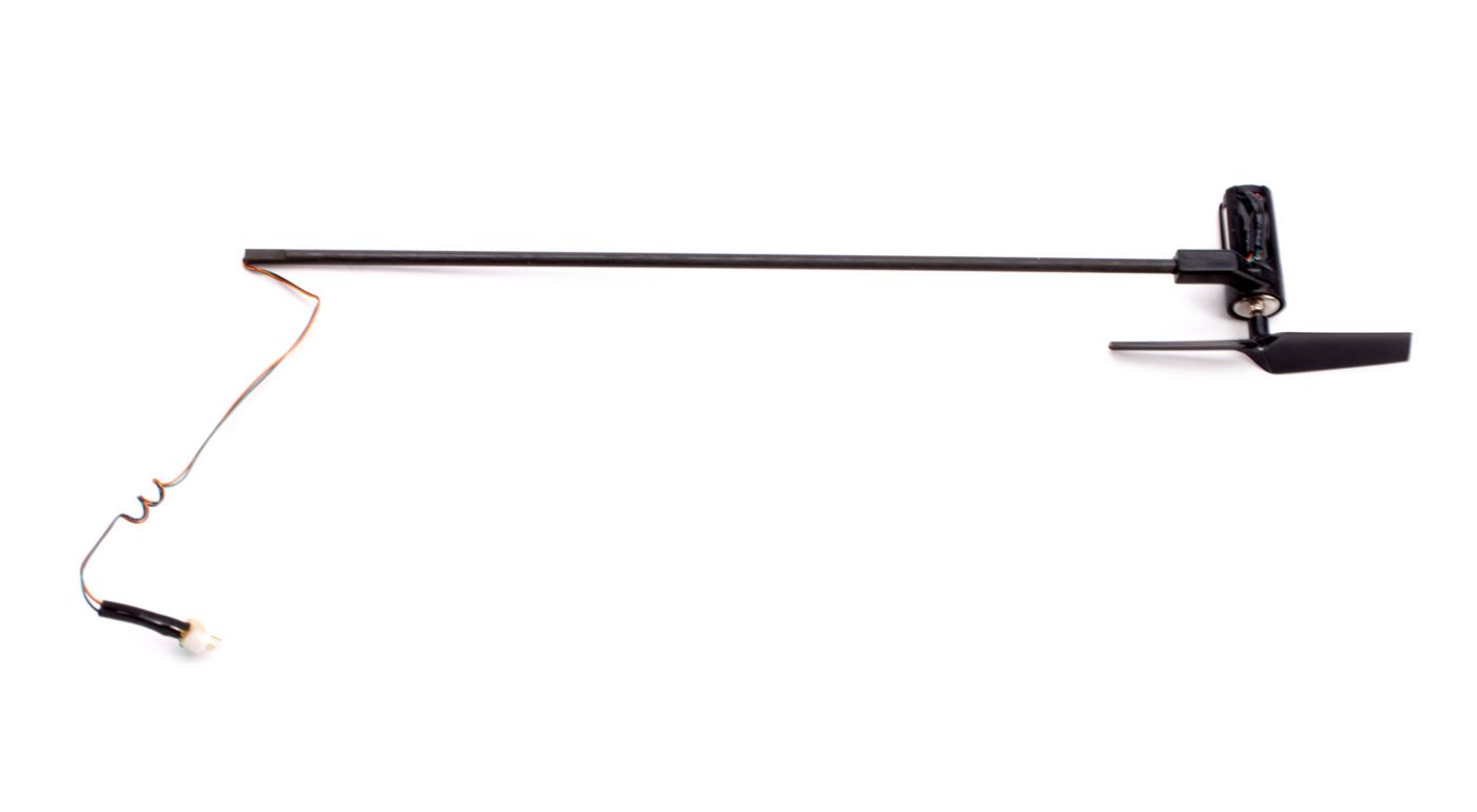 Blade Tail Boom Assembly w/Tail Motor/Rotor/Mount:mCPX/2