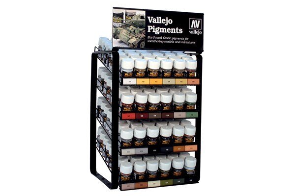 VALLEJO EX130 Pigment pulver display stativ