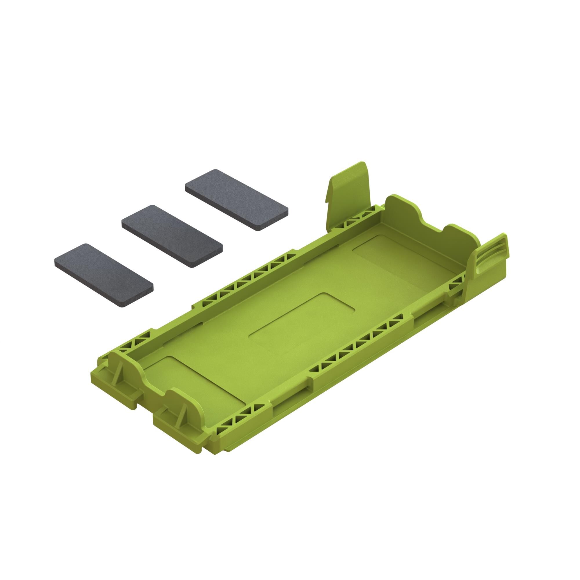 Arrma ARA320775 Battery Door Set Fluorescent Yellow