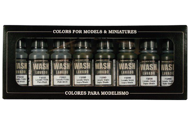 VALLEJO 73998 Washes set /8
