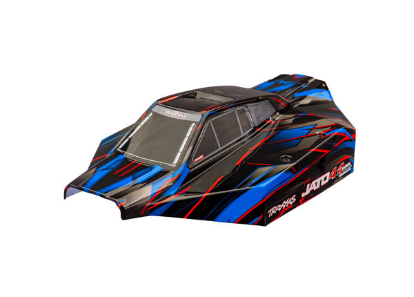Traxxas 9060-BLUE Kaross Jato 4x4 VXL Blå