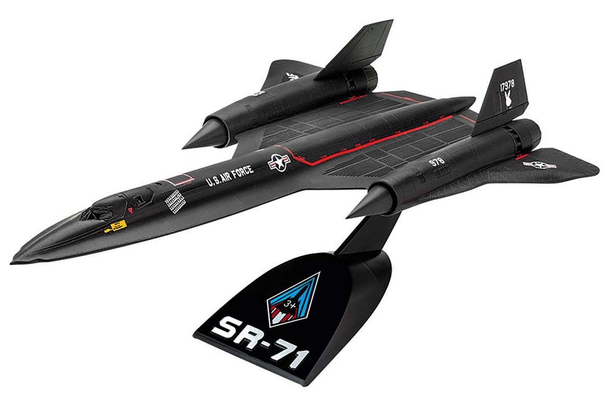 Revell 63652 Model Set Lockheed SR-71 Blackbird 1:110