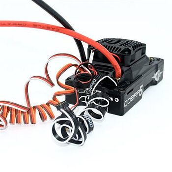 Castle Creations 010-0178-00 Cobra 5 HV 12S ESC 20A Peak BEC 1/4-1/5