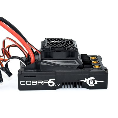Castle Creations 010-0178-00 Cobra 5 HV 12S ESC 20A Peak BEC 1/4-1/5 - 3