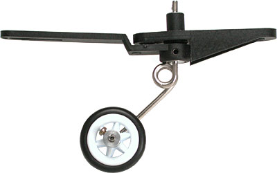 Tail wheel set