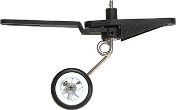 Tail wheel set