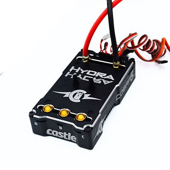 Castle Creations 010-0183-00 Hydra Cobra 5 HV 12S 50,4V ESC 20A Peak BEC