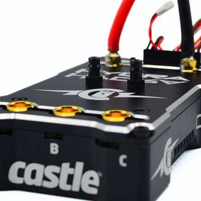 Castle Creations 010-0183-00 Hydra Cobra 5 HV 12S 50,4V ESC 20A Peak BEC - 2