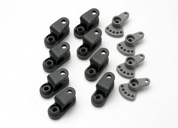 Traxxas 5345X Servoarmset Styrning JR, KO, Hitec, Sanwa
