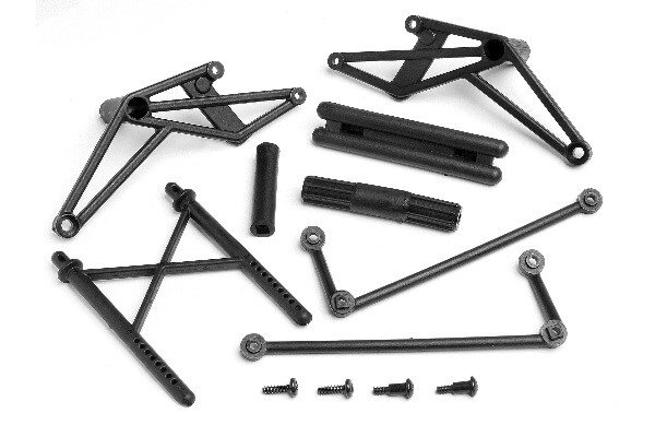 HPI HP85255 Bumper/ Roll Bar Set