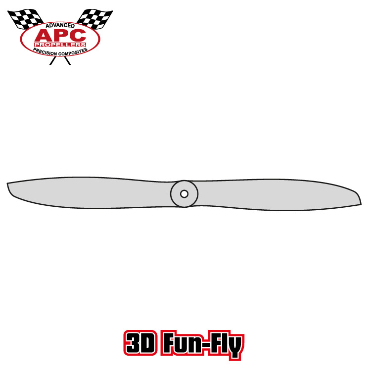 APC LP16550W Propeller 16.5x5 3D Fun Fly Bred