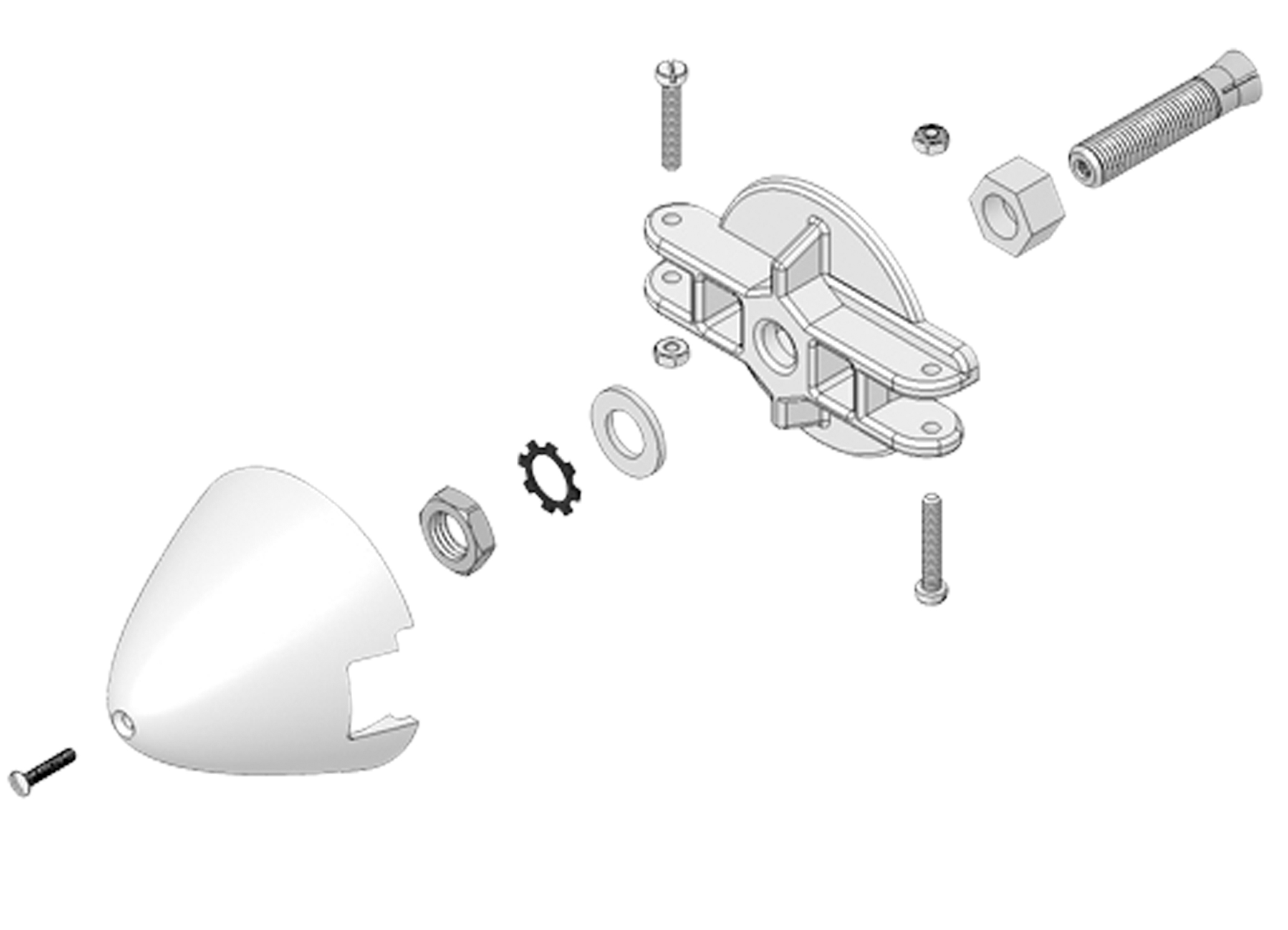 Multiplex Driver, blade support and spinner