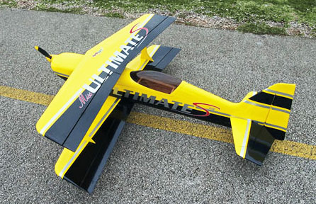 Sebart Ultimate Dash 50E Gul/Svart Biplan