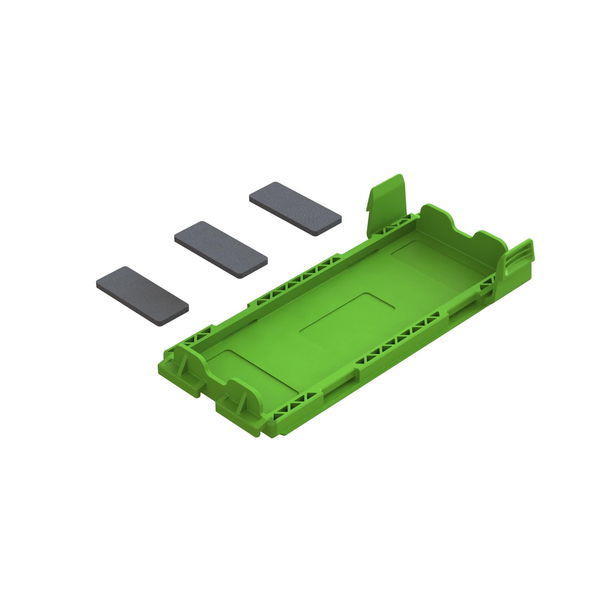 Arrma ARA320793 Battery Door Set Green