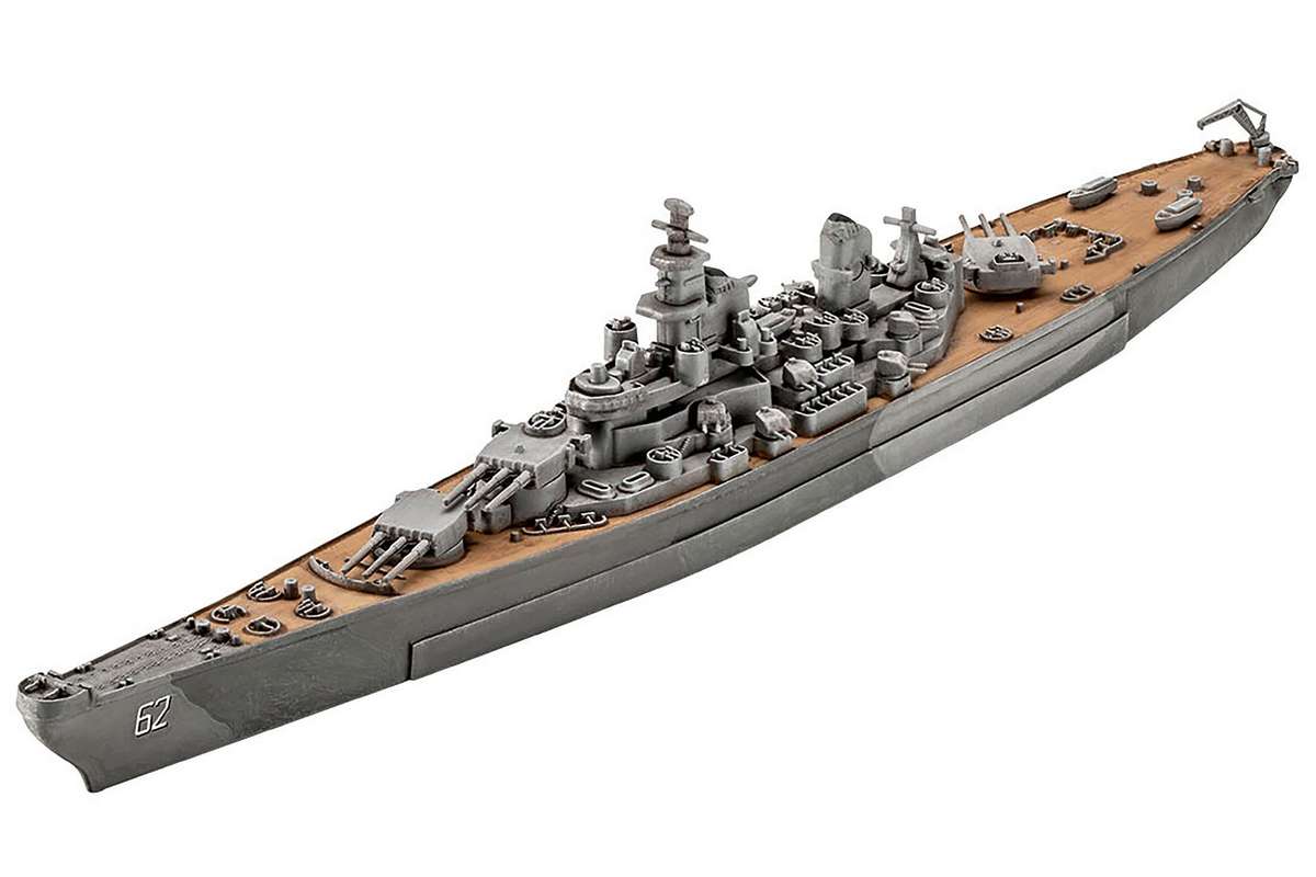 Revell 65183 Model Set USS New Jersey 1:1200