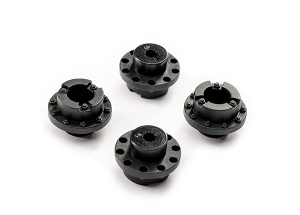 Traxxas 9075 Navkapslar Svart (4)