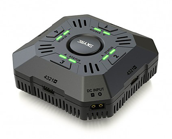 SkyRC E4Q Li-Po Quad laddare DC