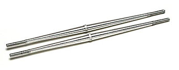 Aluminium rods, 110-120mm (3mm, 2 pcs)