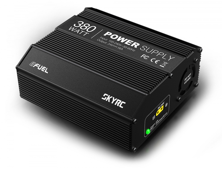 SKY RC Nätaggregat 16A/380W 24VDC 100-240V