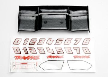 Traxxas 5446G Vinge Exo-Carbon med Dekaler  Revo/ E-Revo*