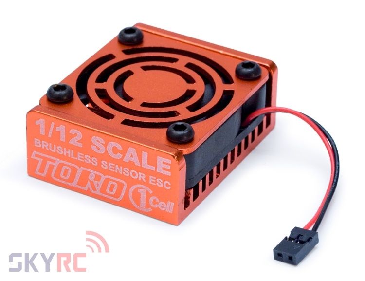 SkyRC Toro 1-Cell 1:12 ESC 120A Sen - 4
