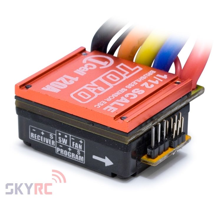 SkyRC Toro 1-Cell 1:12 ESC 120A Sen - 3