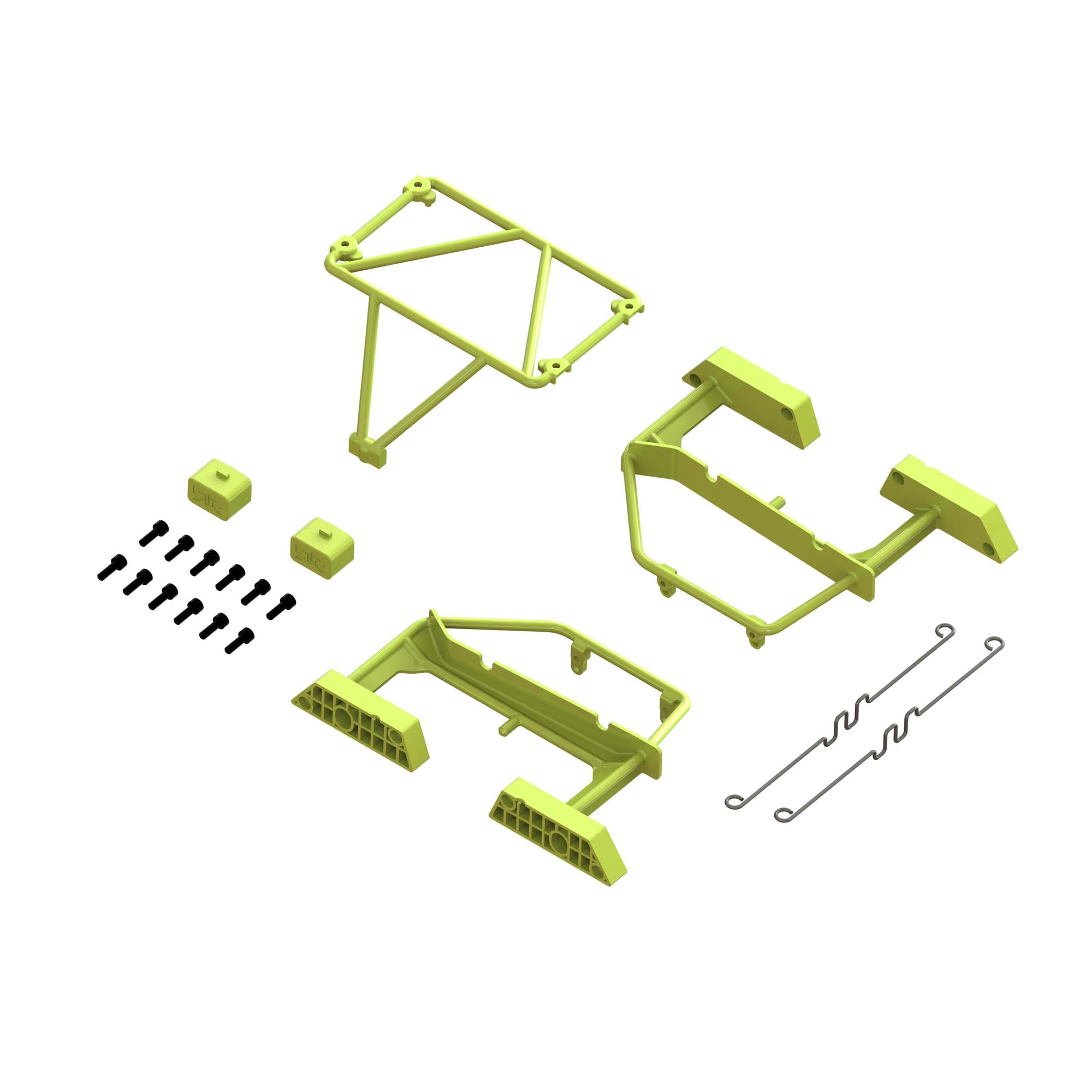 Arrma ARA320819 Desert Truck Body Roll Cage Set Yellow: GROM