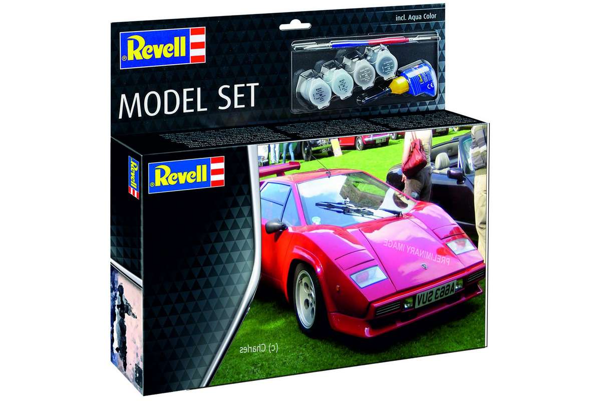 Revell 67730 Model Set Lamborghini Countach LP500S 1:24