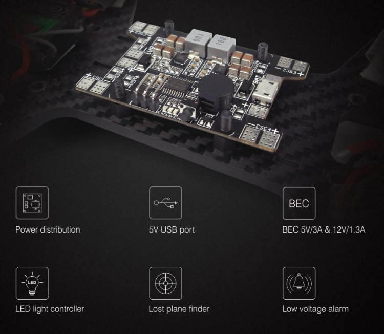 SkyRC Multi-funktions Power-Hub - 4