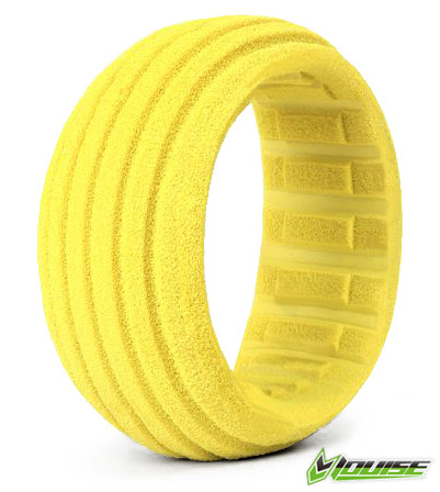 Tire & Wheel B-VIPER 1/8 Buggy Super Soft White (2) - 2