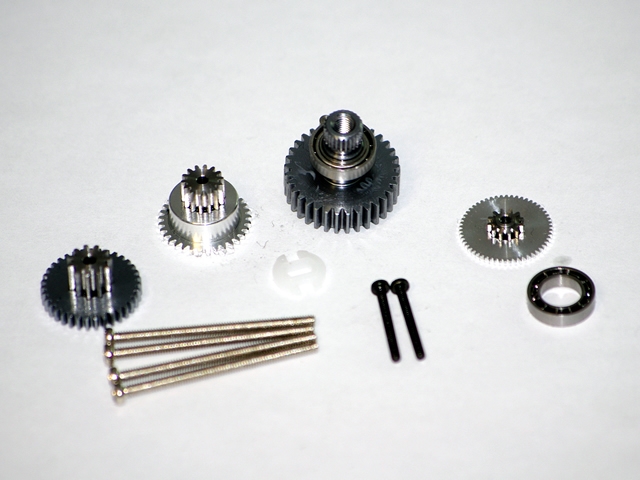 Servo Metal Gears Package  (For DS760 Plastic upper case )