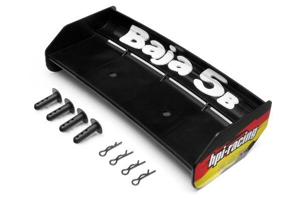 HPI HP85452 Wing Set (Black/Baja 5B)